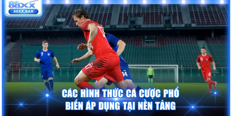 Các hình thức cá cược phổ biến áp dụng tại nền tảng
